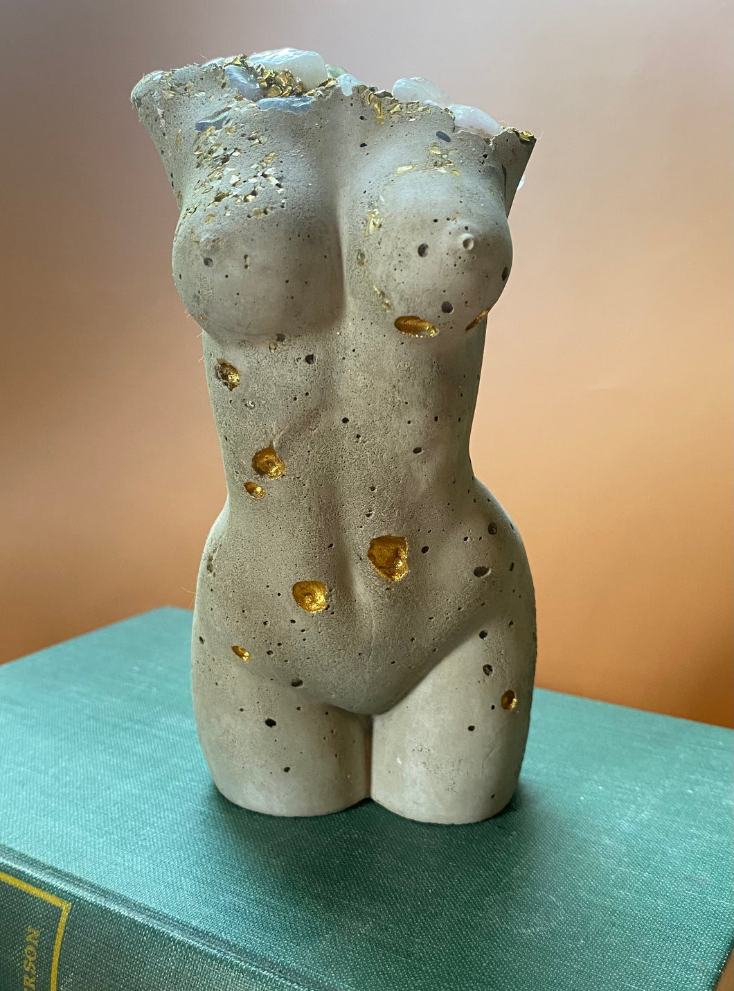 Rose Quartz Goddess Statue