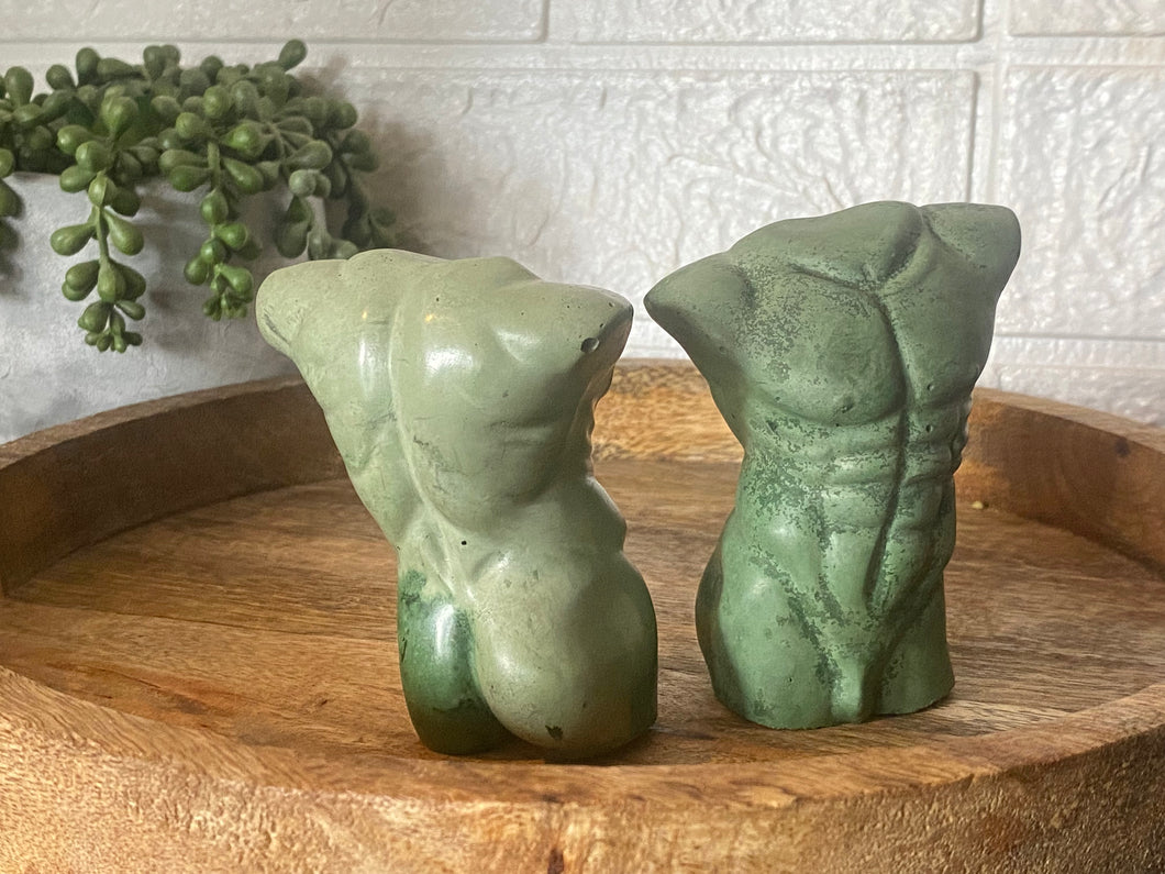 Sage Green Adonis Statue